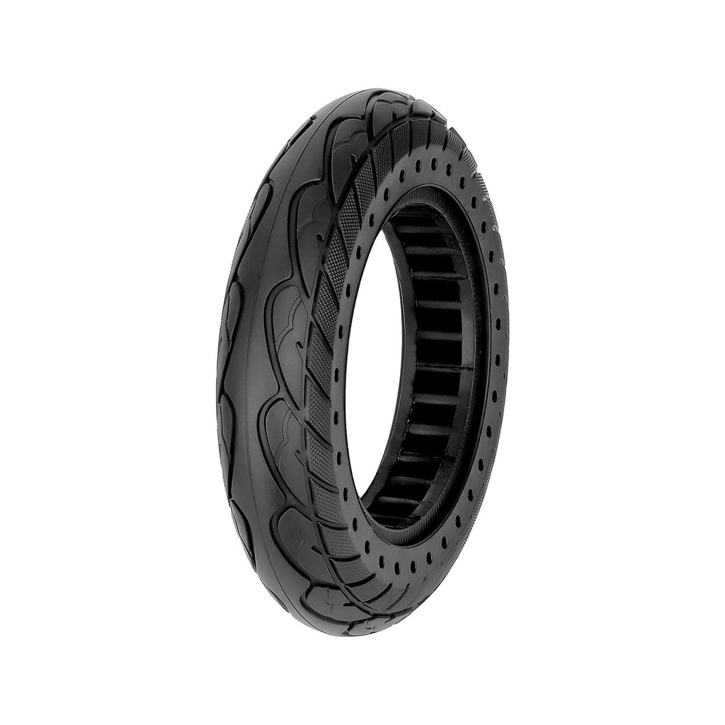 Black 10*2.125 solid tire with 36mm slot