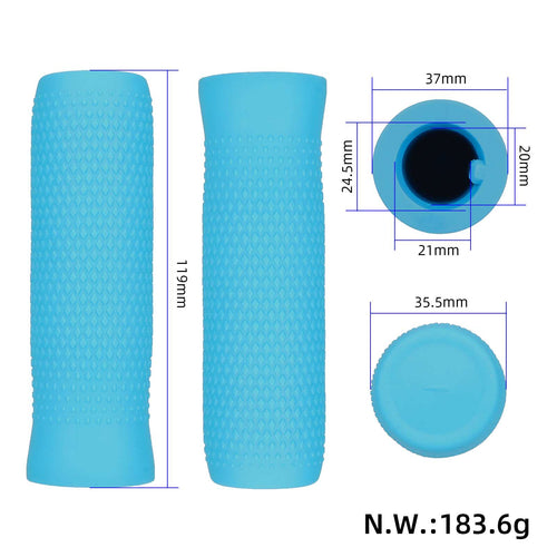 2 pcs Blue handlebar covers for Ninebot ES1/ES2/ES3/ES4/ES5
