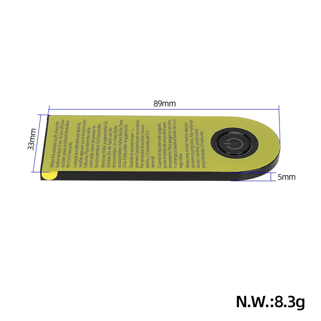 Original integral display panel with glue for Xiaomi M365 scooters(International edition)