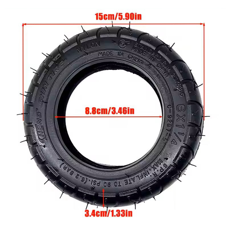 CST 6*1 1/4 outer tire