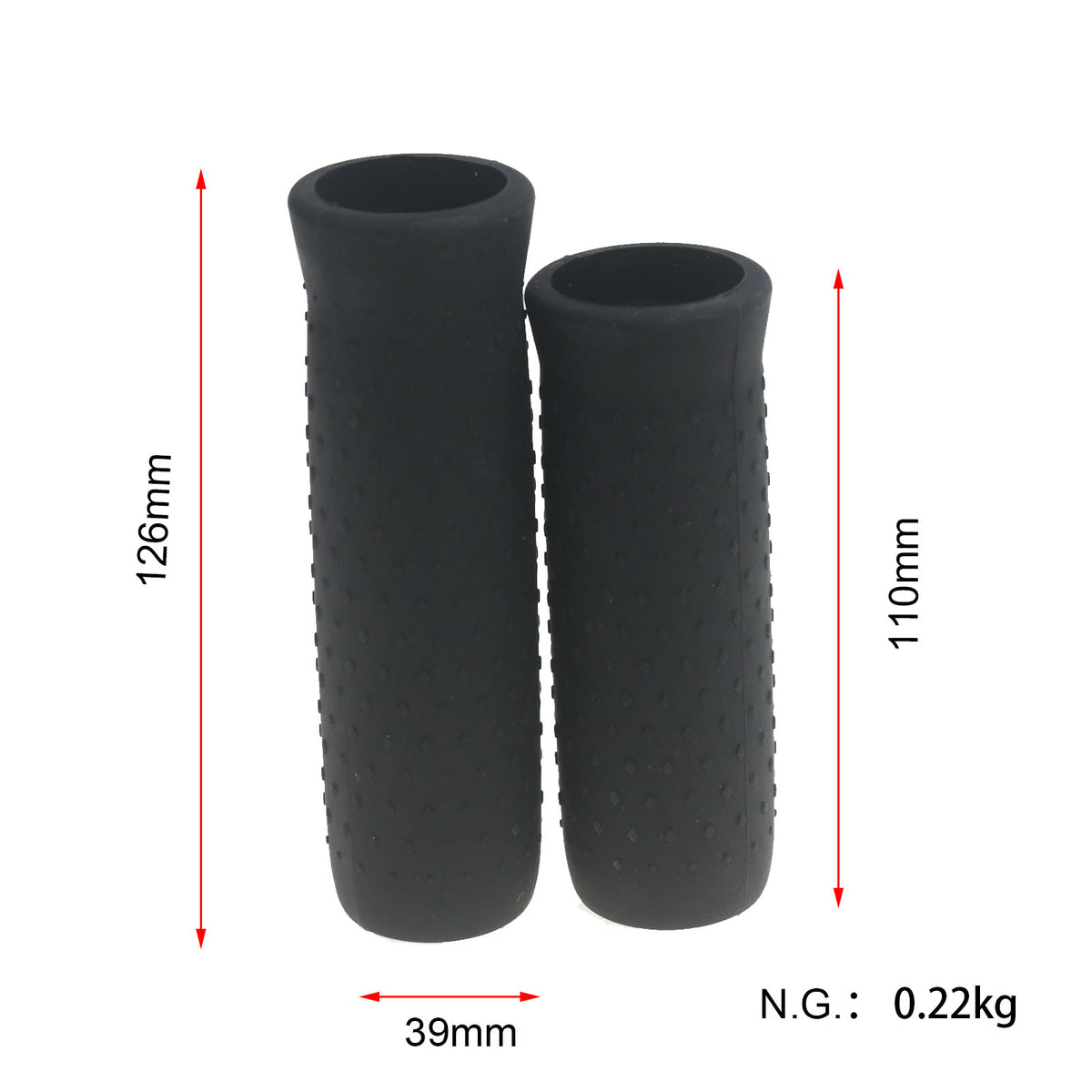 gray handlebar covers for G30 Max