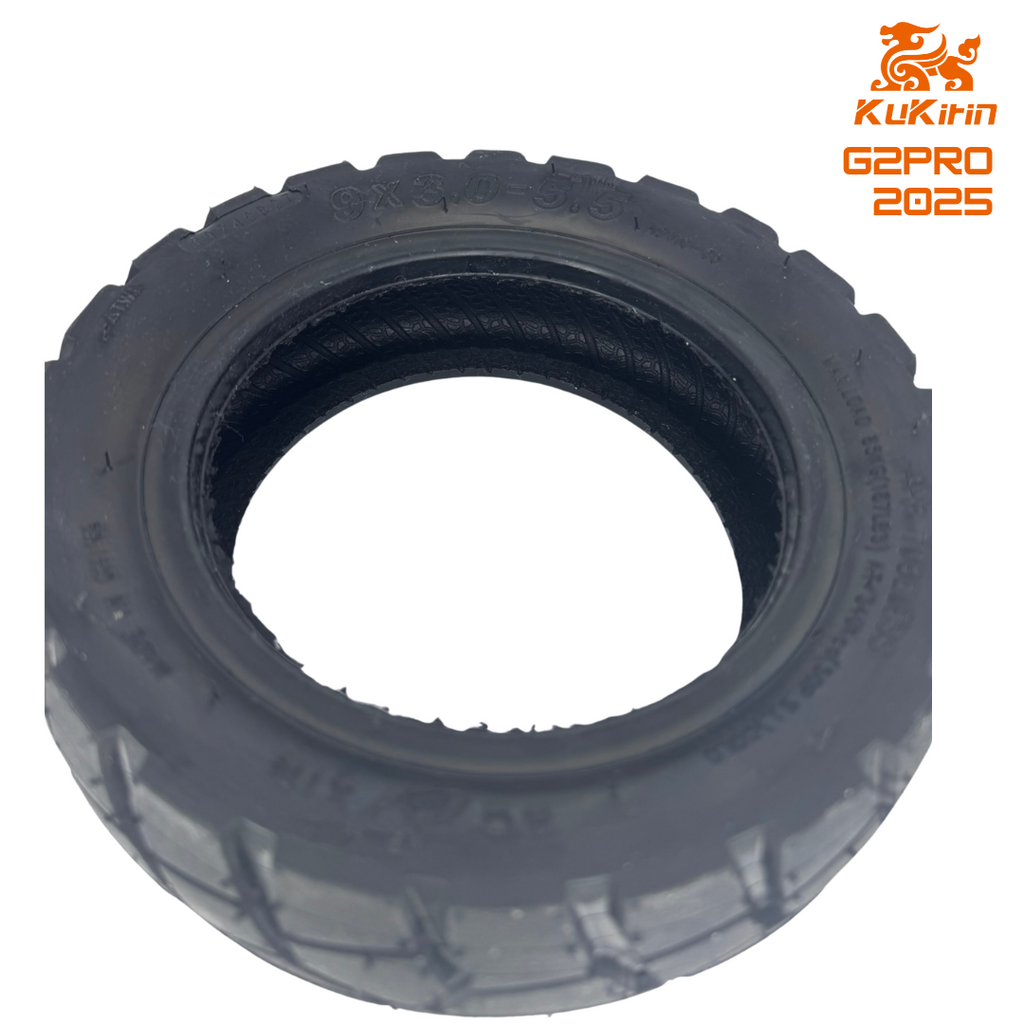 9x3.0-5.5 Tubeless Tire for KuKirin G2 Pro (2024/2025) – No Inner Tube Needed | KuKirin.ie