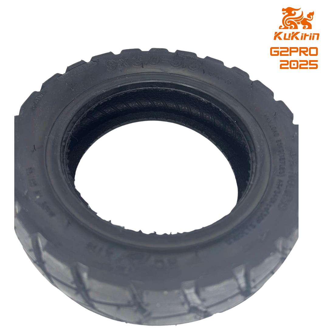 9x3.0-5.5 Tubeless Tire for KuKirin G2 Pro (2024/2025) – No Inner Tube Needed | KuKirin.ie