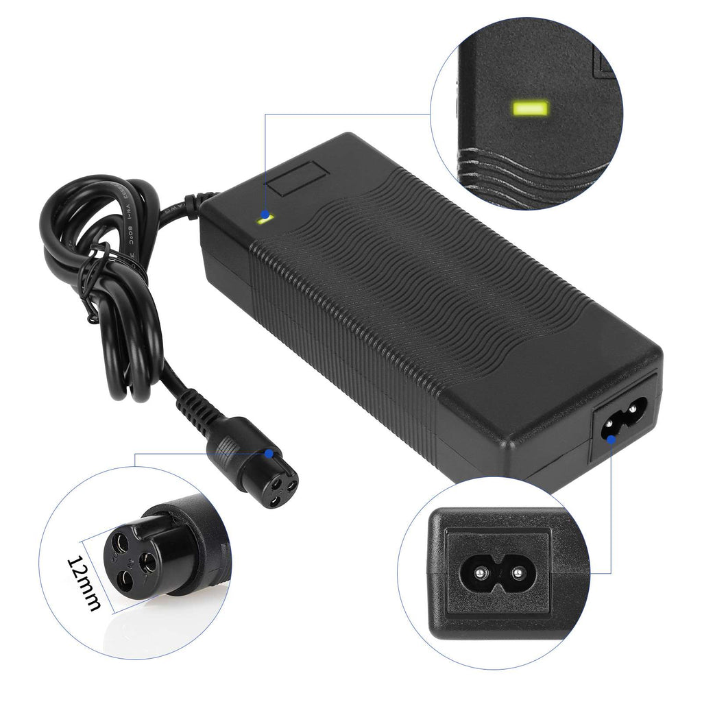 42V2A charger with GX16（EU plug）