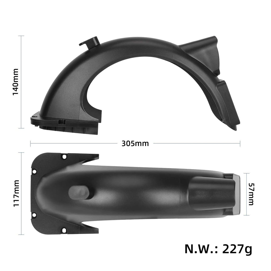 Black Rear fender for Max G30D scooter