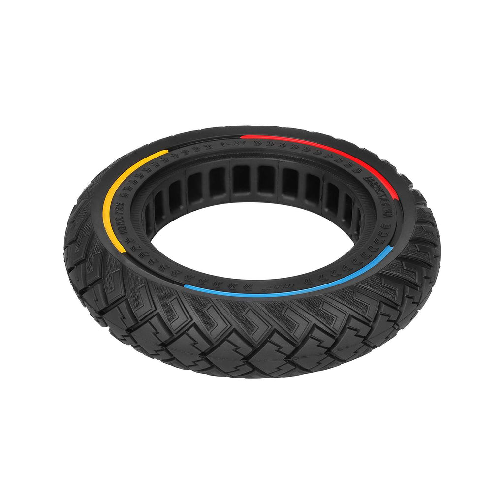 Ulip 10*2.125 off-road solid tire with 3 colors circle(ID 141mm & slot 36mm)
