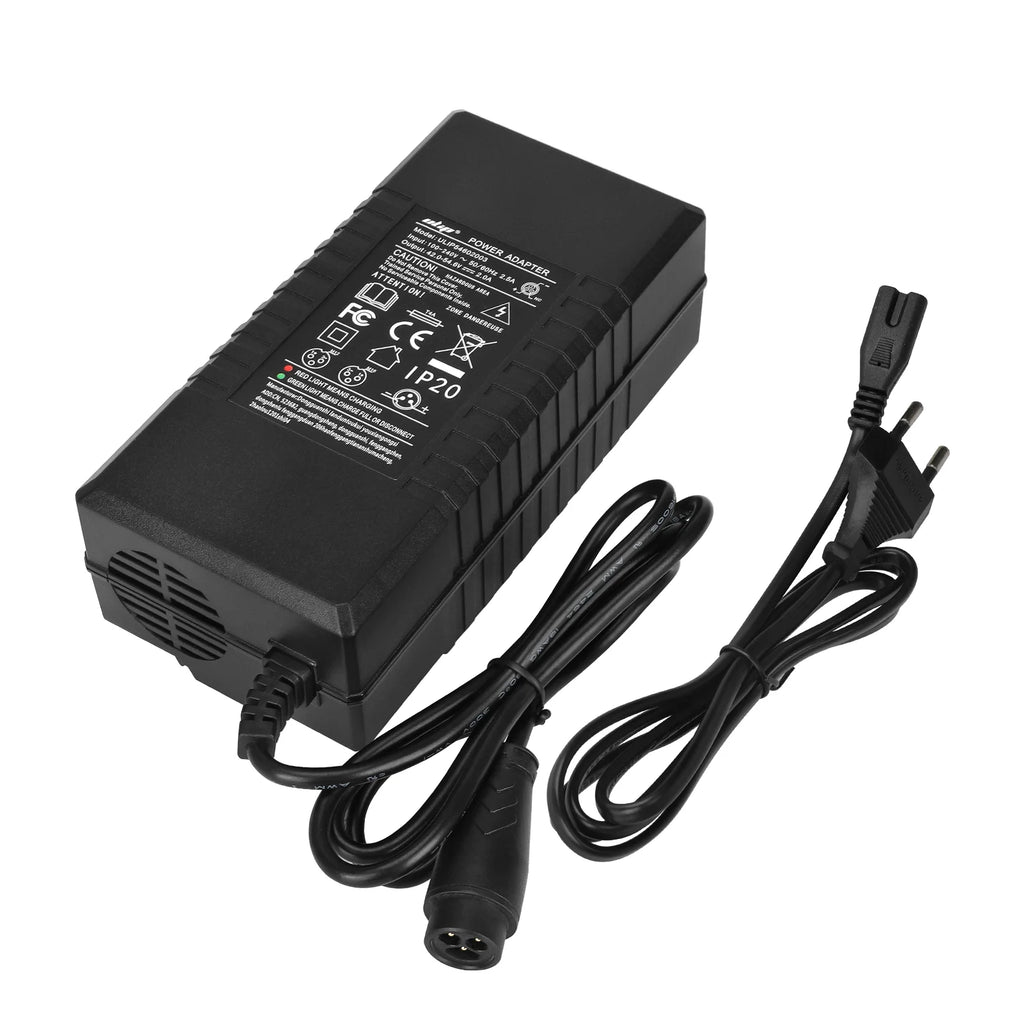 Ulip 54.6V2A charger with big LP16-3P head(EU plug)