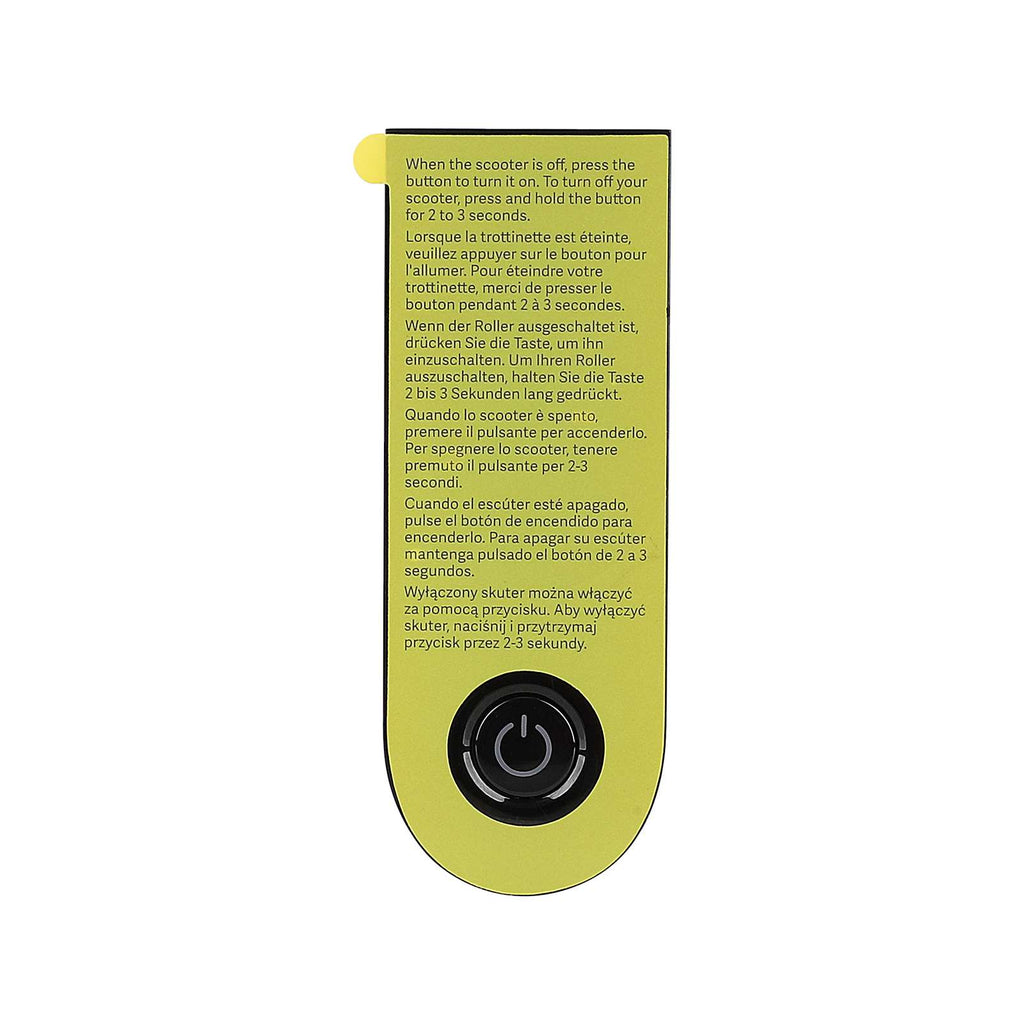 Original integral display panel with glue for Xiaomi M365 scooters(International edition)