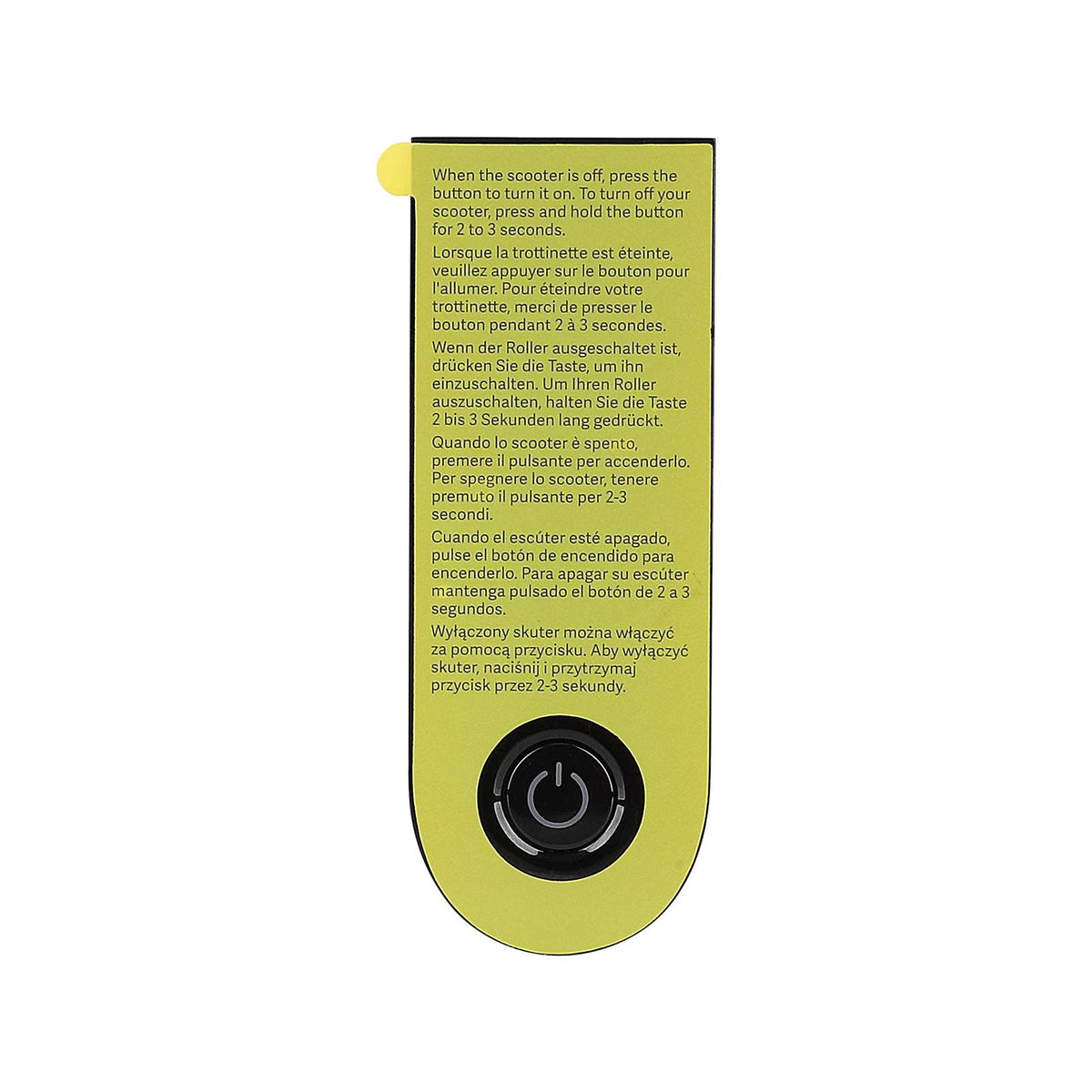 Original integral display panel with glue for Xiaomi M365 scooters(International edition)