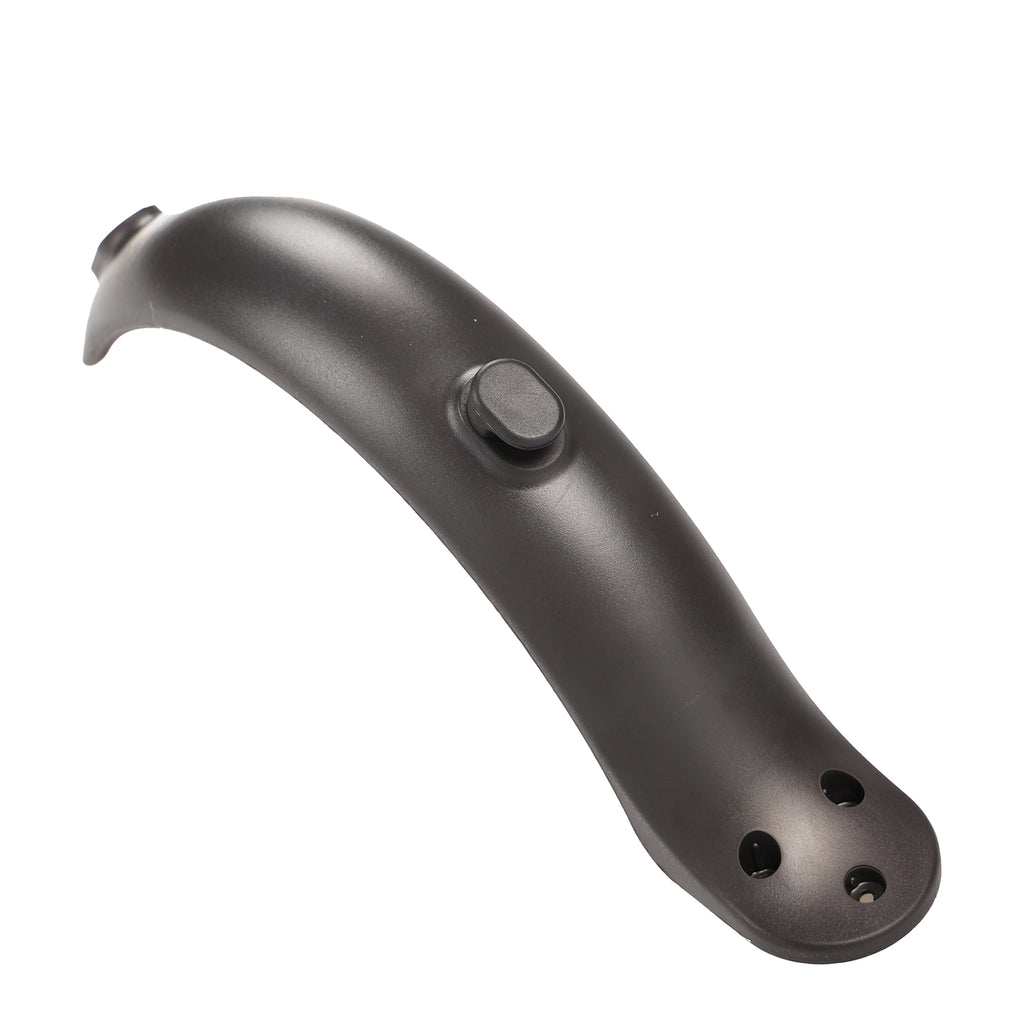 Black rear fender with hook and caps of screws for M365 scooter