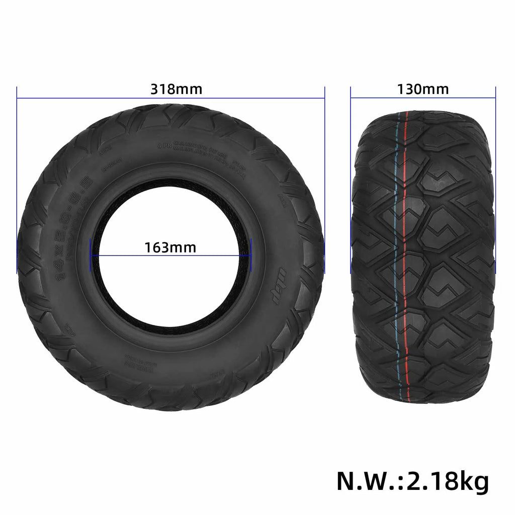 Ulip 14x5.0-6.5 off-road tubeless tire