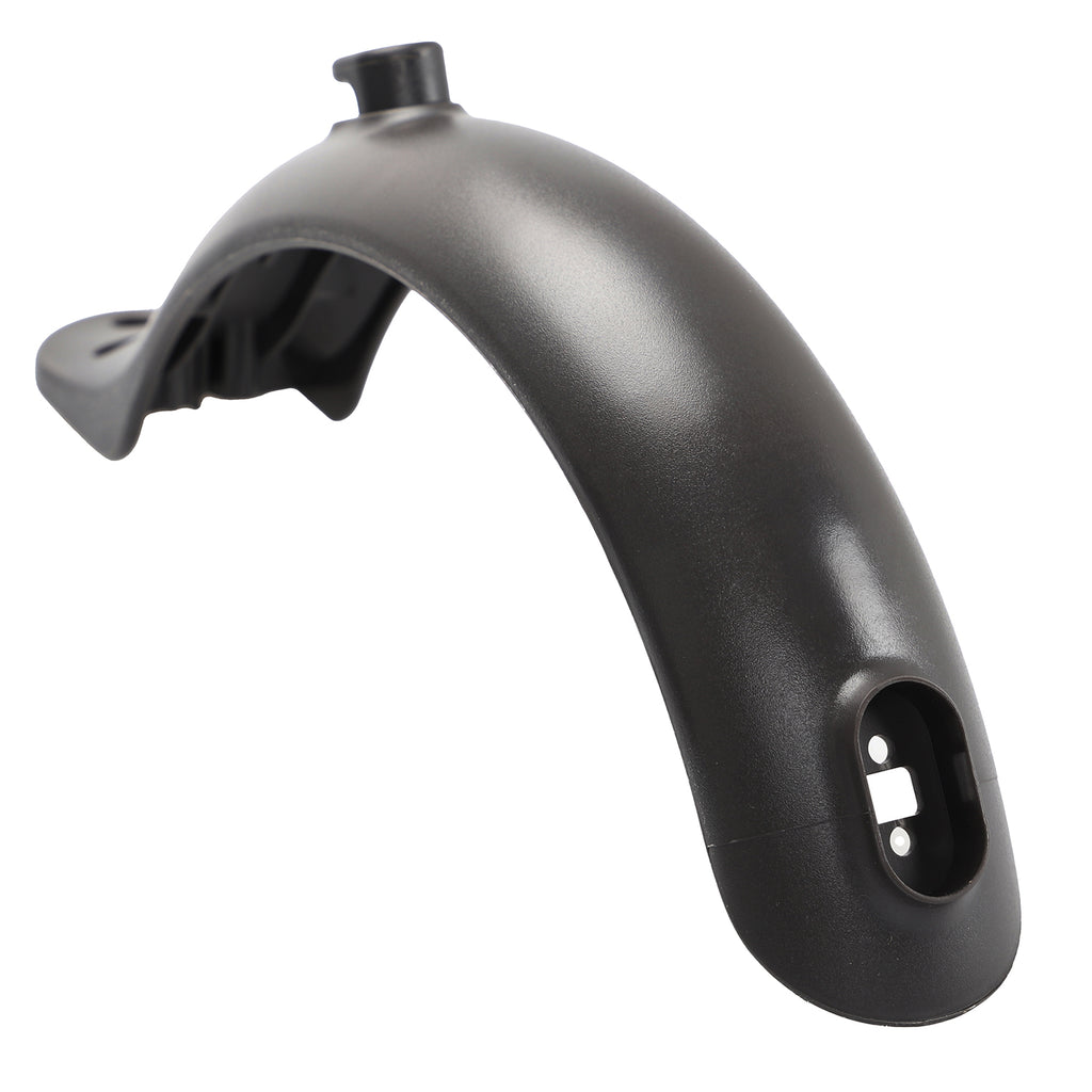 Black rear fender with hook and caps of screws for M365 scooter