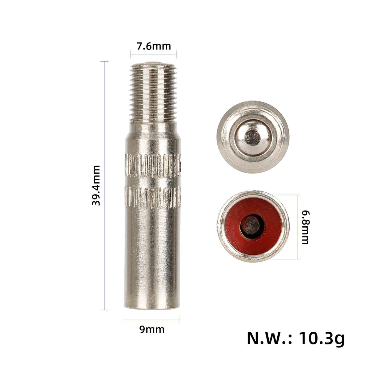 39mm Extending Valve Adapter for pumping