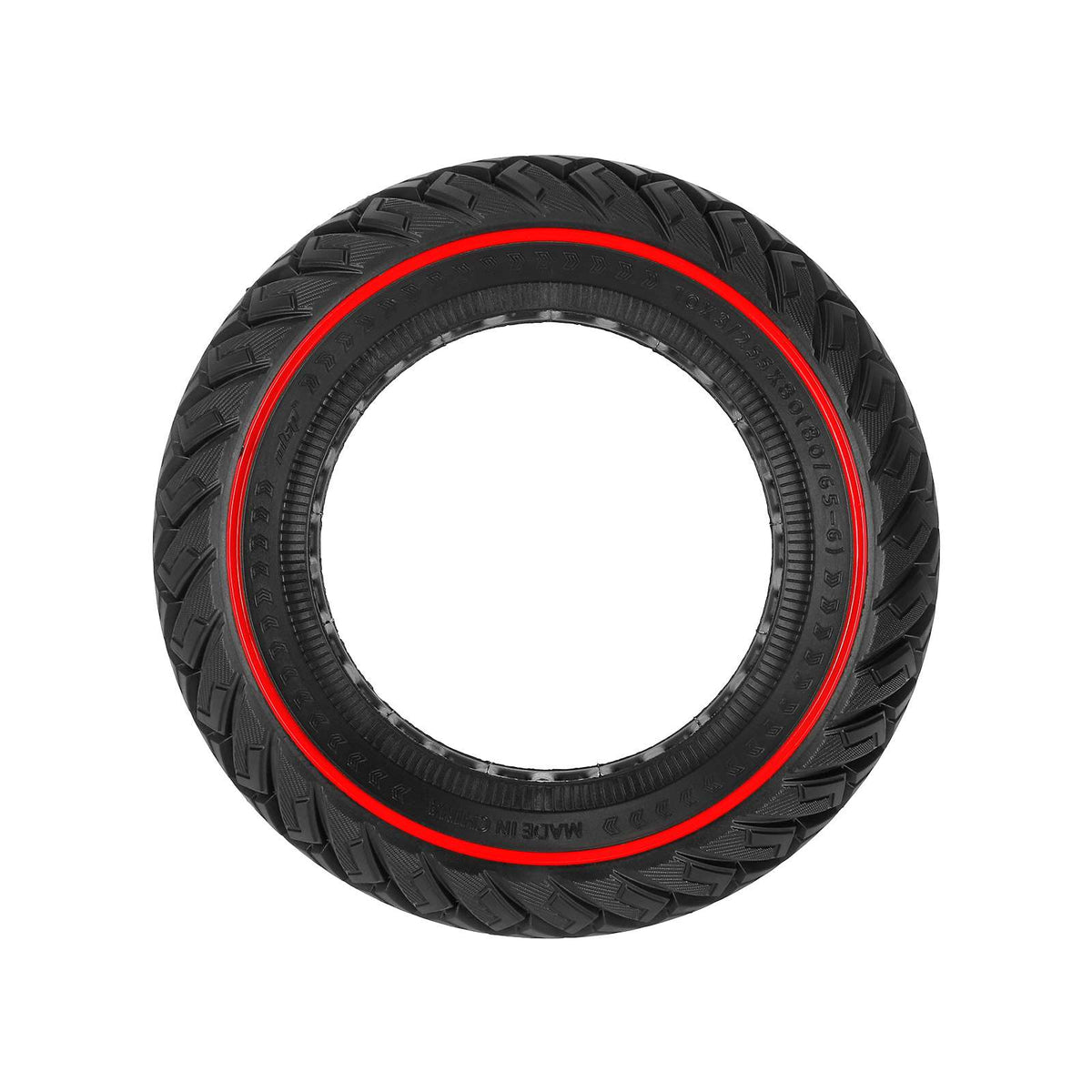 Ulip 10*3/255*80(80/65-6) off-road solid tire with red circle