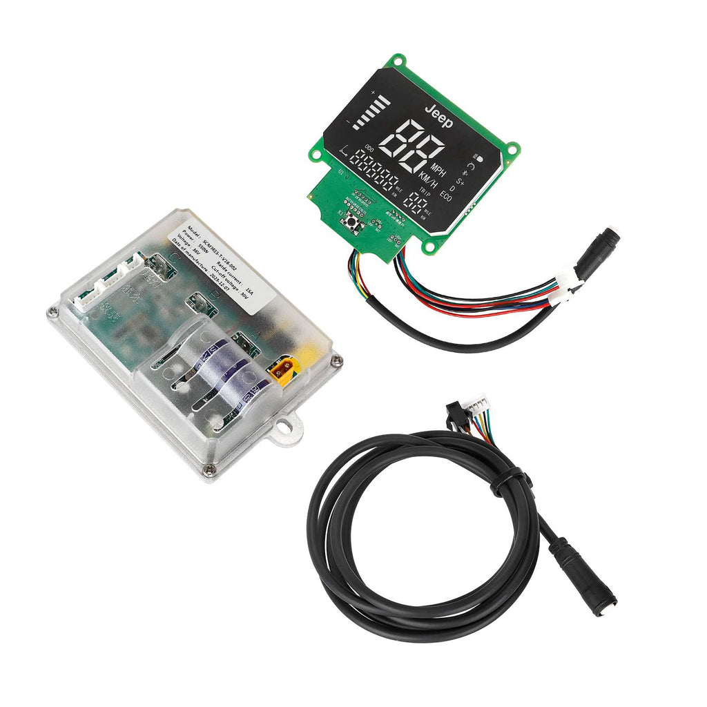 JEEP 36V 350W display+controller+cable set for single brake