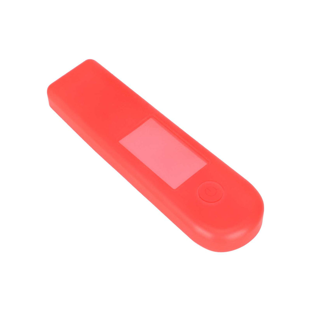 Red waterproof silicone display cover for Segway Max G2 scooter