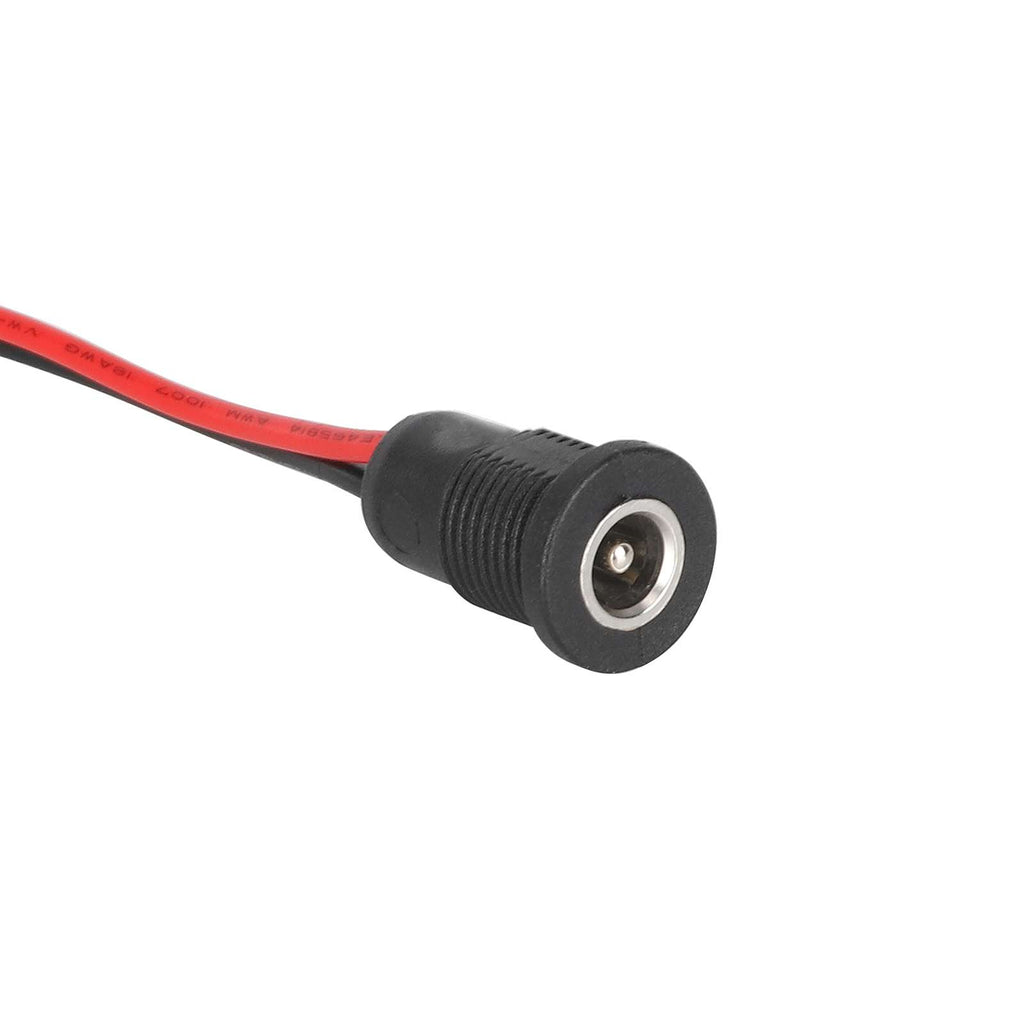 DC2.1 charging cable with 2 pin black connector