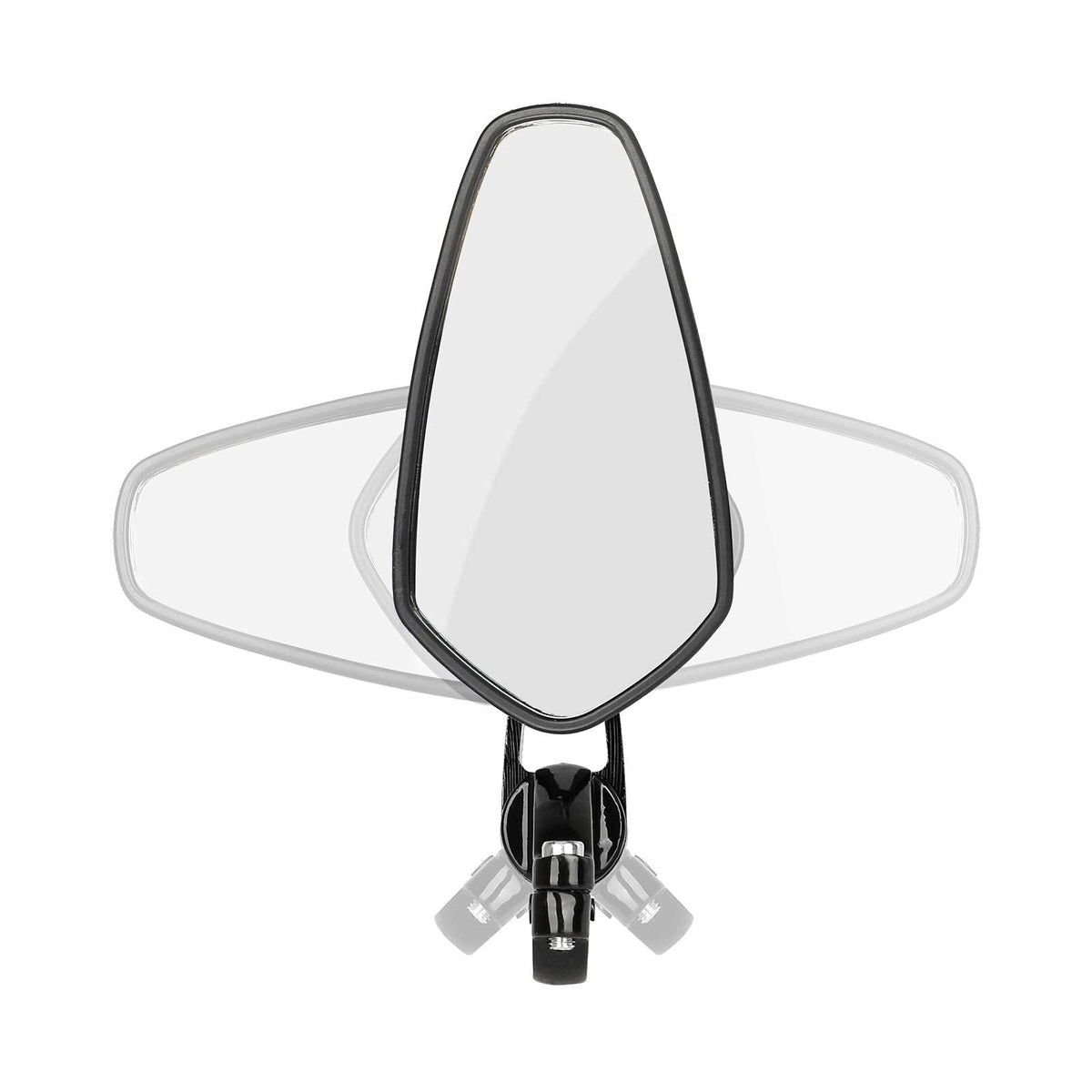 black 7/8" 22mm Motorcycle Mirrors