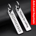 KuKirin Customized Phone Number Scooter Keychain