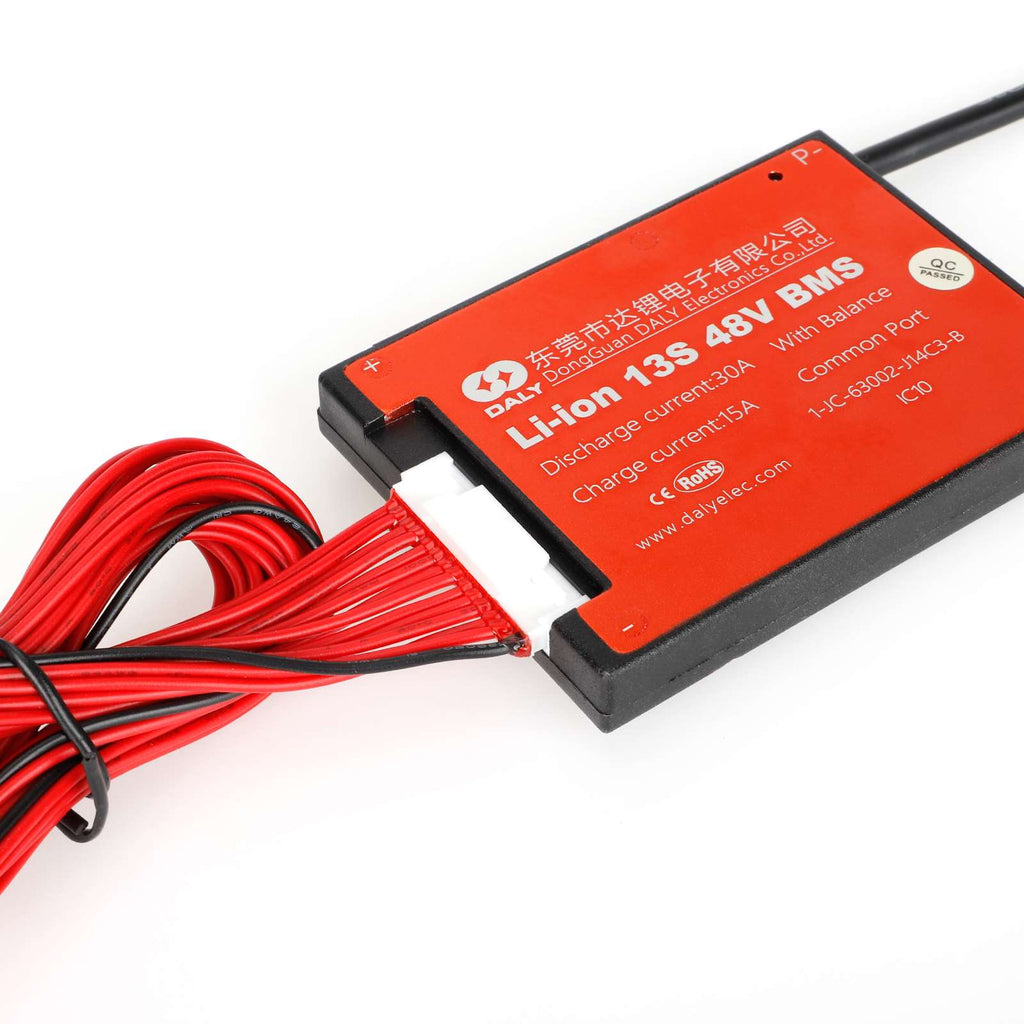 DALY 48V 30A 13S Battery BMS Protection Board with cable