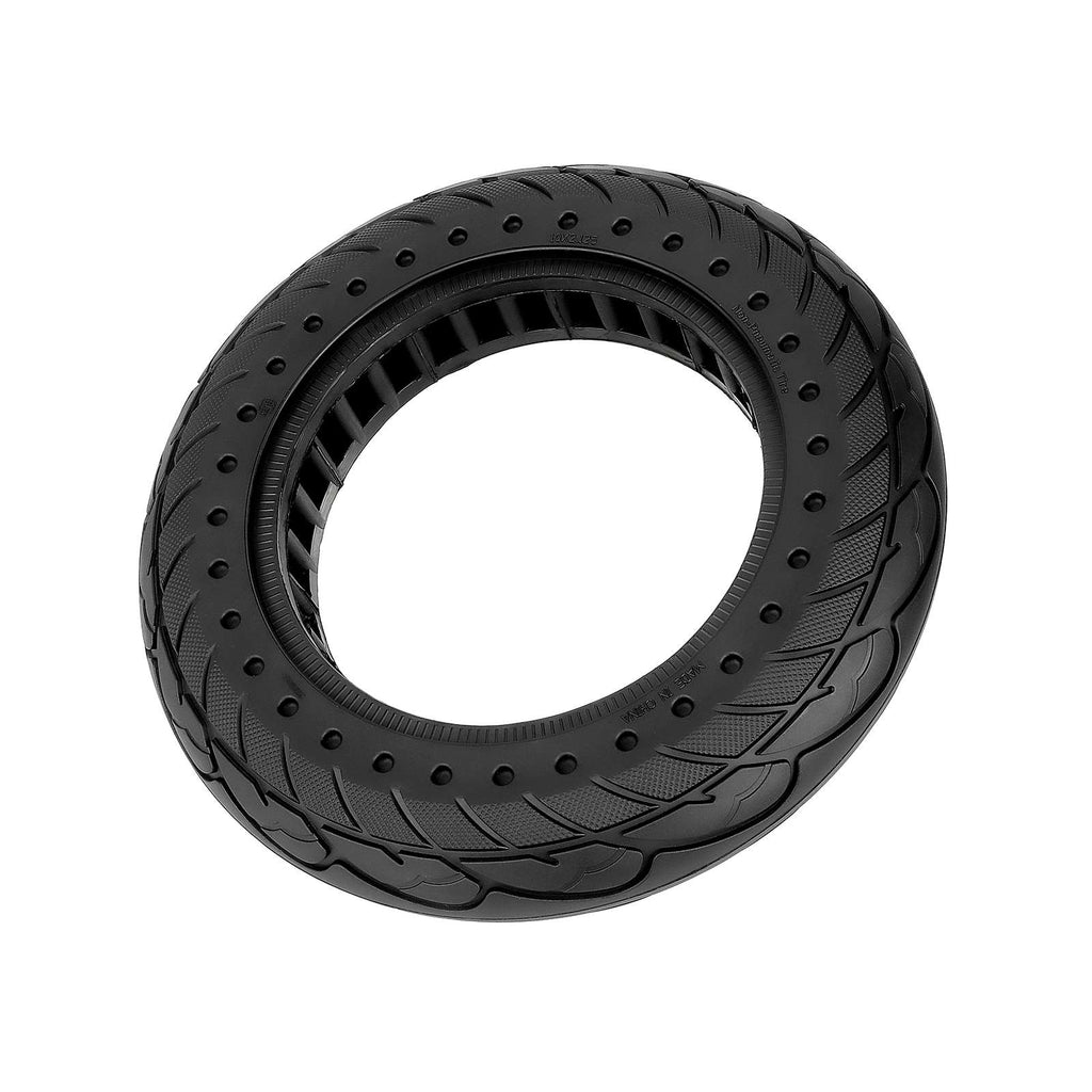 Black 10*2.125 solid tire with 36mm slot