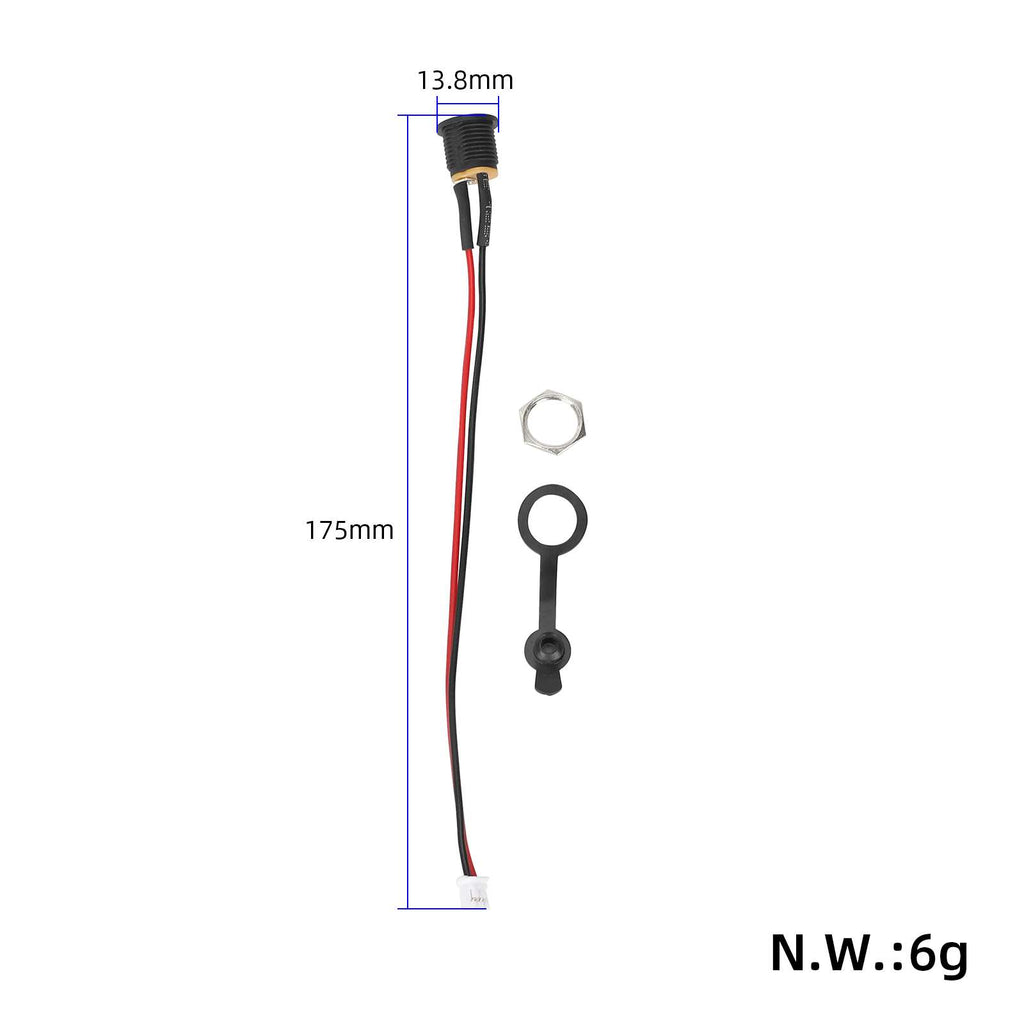 DC Charging cable with 2 pin Connector