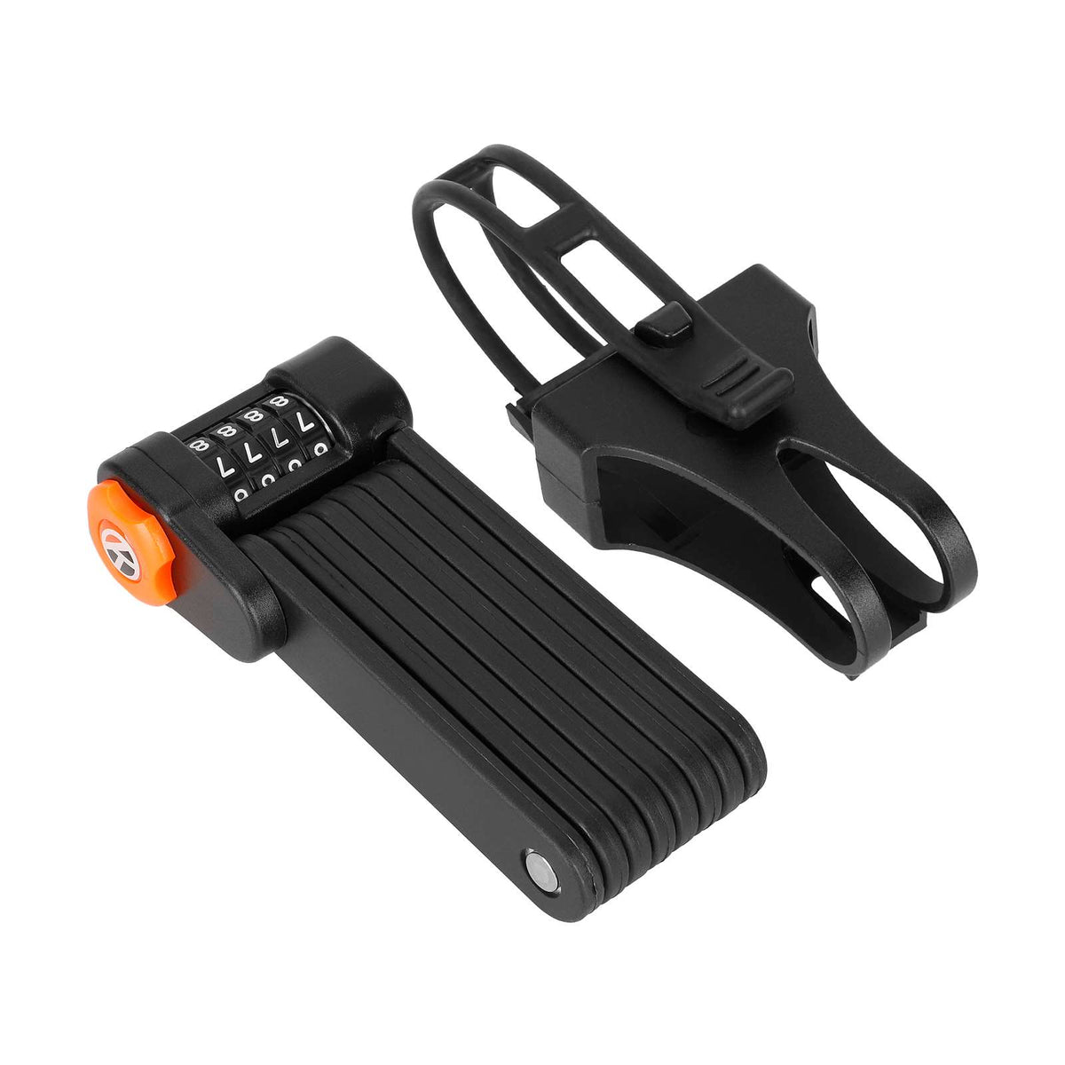 Bicycle anti-theft folding code lock