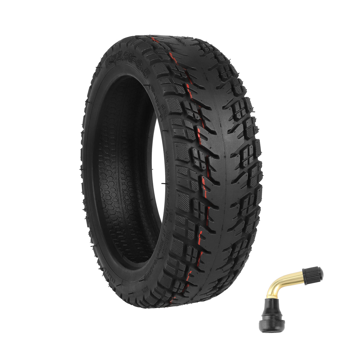Ulip 10*2.50-6.5 tubeless tire with PVR50 valve