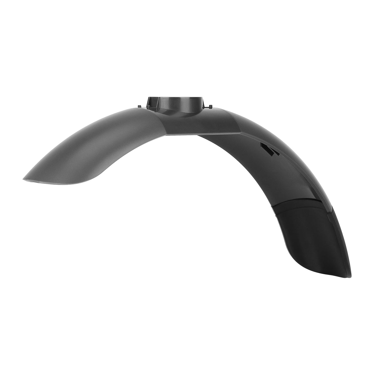 Gray front fender with rubber for xiaomi4 Pro scooters