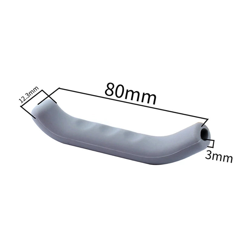 2 pcs black brake lever silicone cover