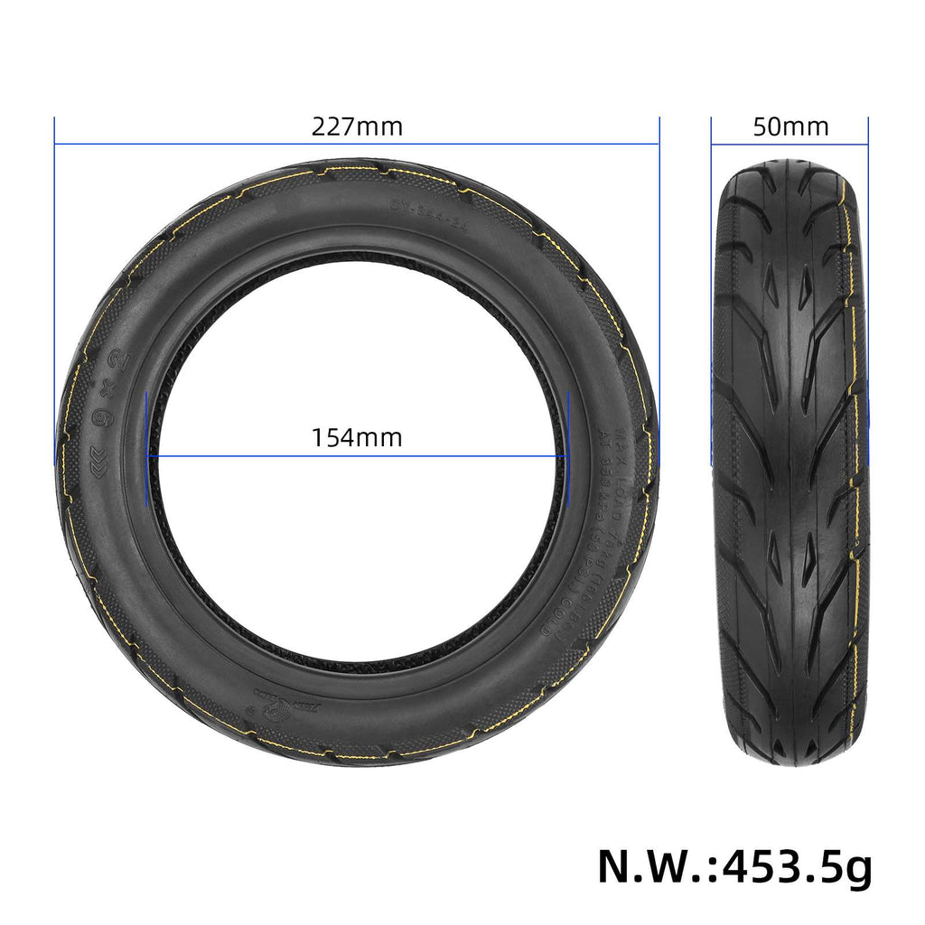 Yuanxing 9*2 Tubeless Tire with Yellow Line