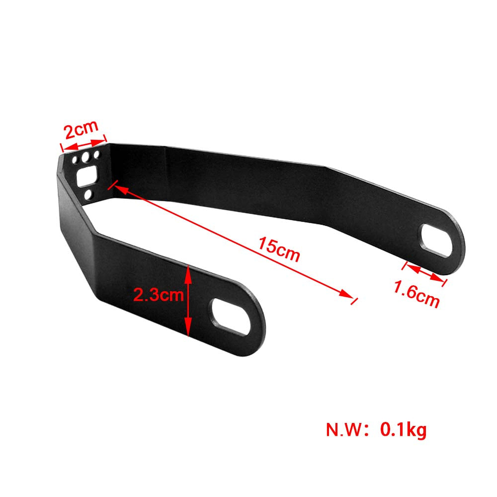 black metal bracket of rear fender for Pro 2, 1S scooter