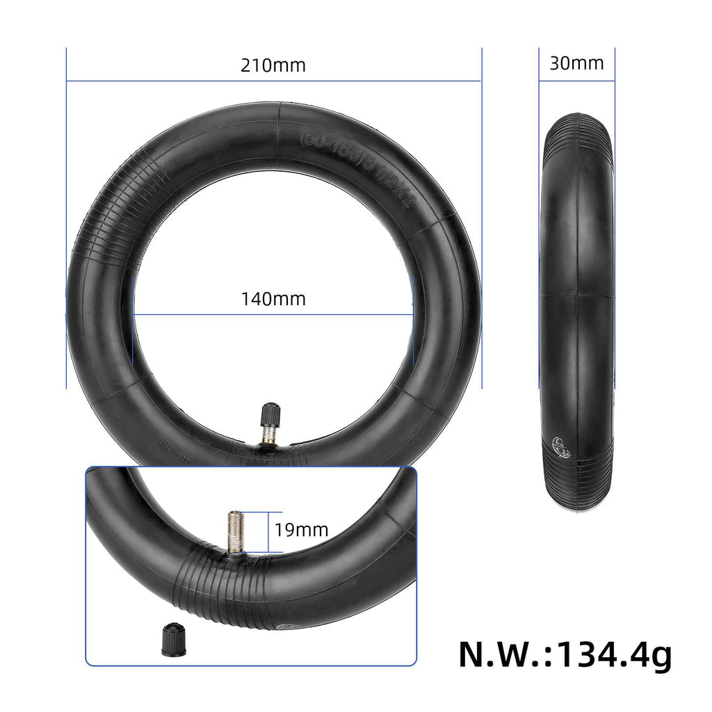 reinforced 8 1/2*2 inner tube with straight valve