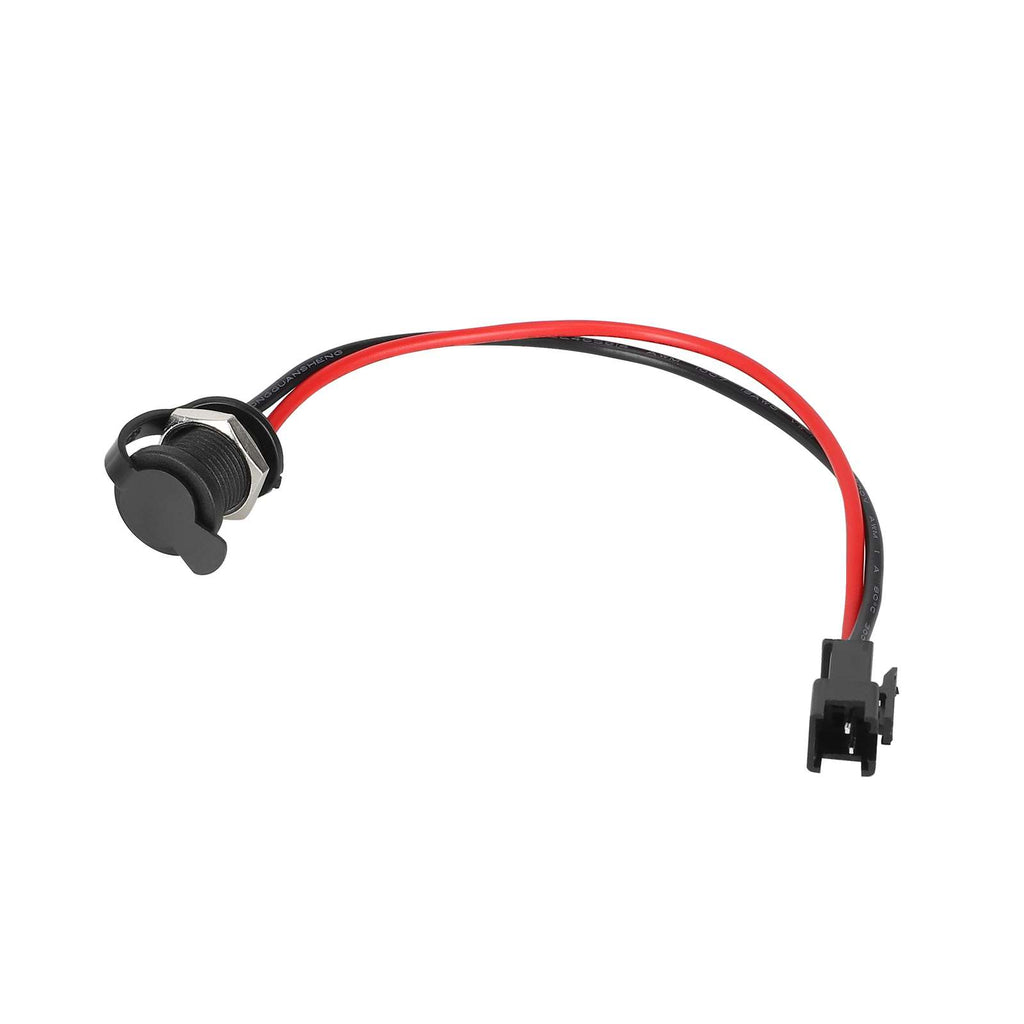 DC2.1 charging cable with 2 pin black connector