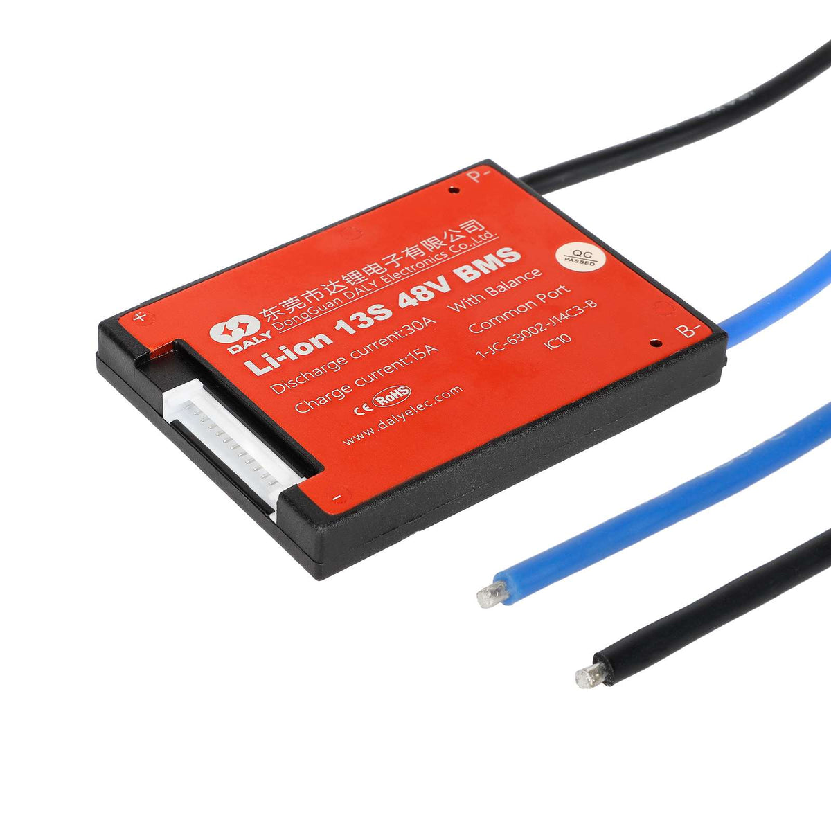 DALY 48V 30A 13S Battery BMS Protection Board with cable