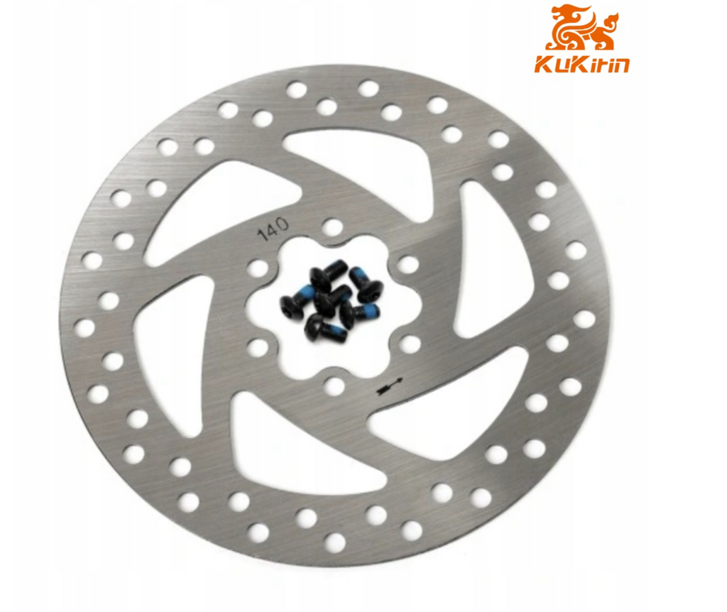 140mm Brake Disc Rotor for KuKirin G2 (Old Version), G2 Max & G3