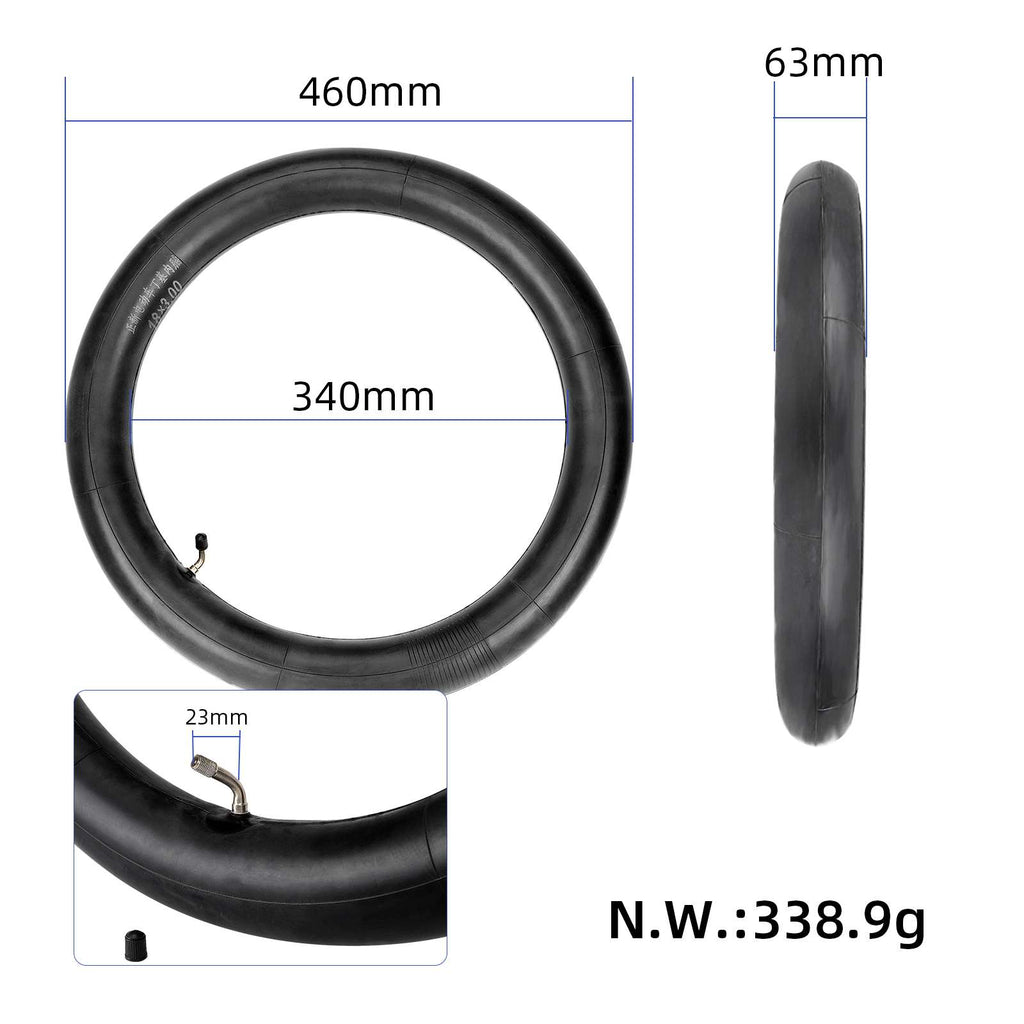 CST 18*3  inner tire with60°out bent valve