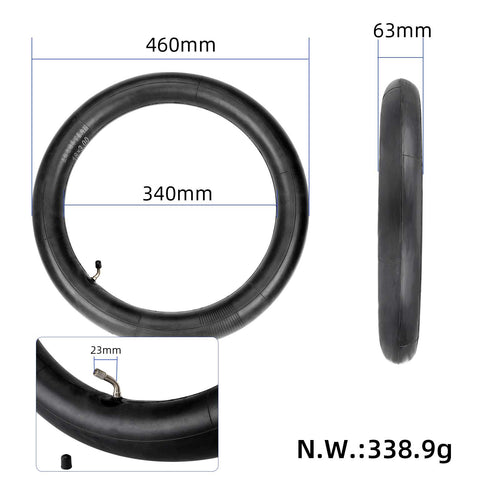 CST 18*3  inner tire with60°out bent valve