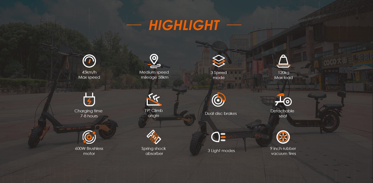 KuKirin G2 Pro Electric Scooter | 15AH Battery | 720WH Power | 45KM/H Max Speed