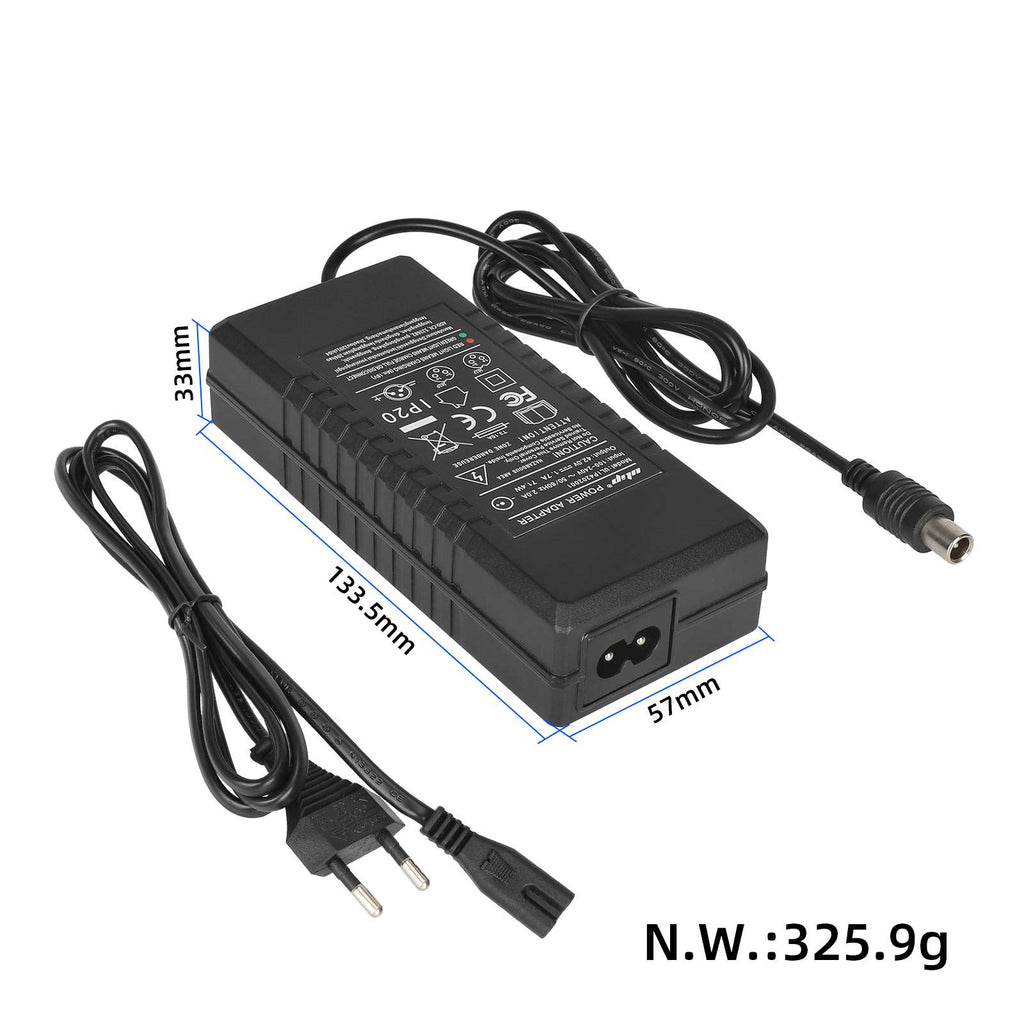 Ulip 18V~42V 1.7A CE FCC certified charger with Mi head(EU plug)