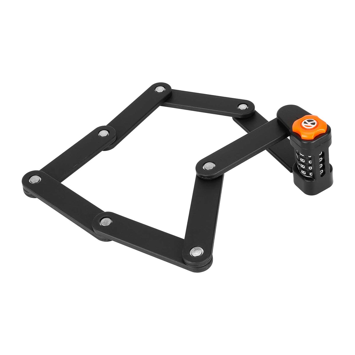 Bicycle anti-theft folding code lock