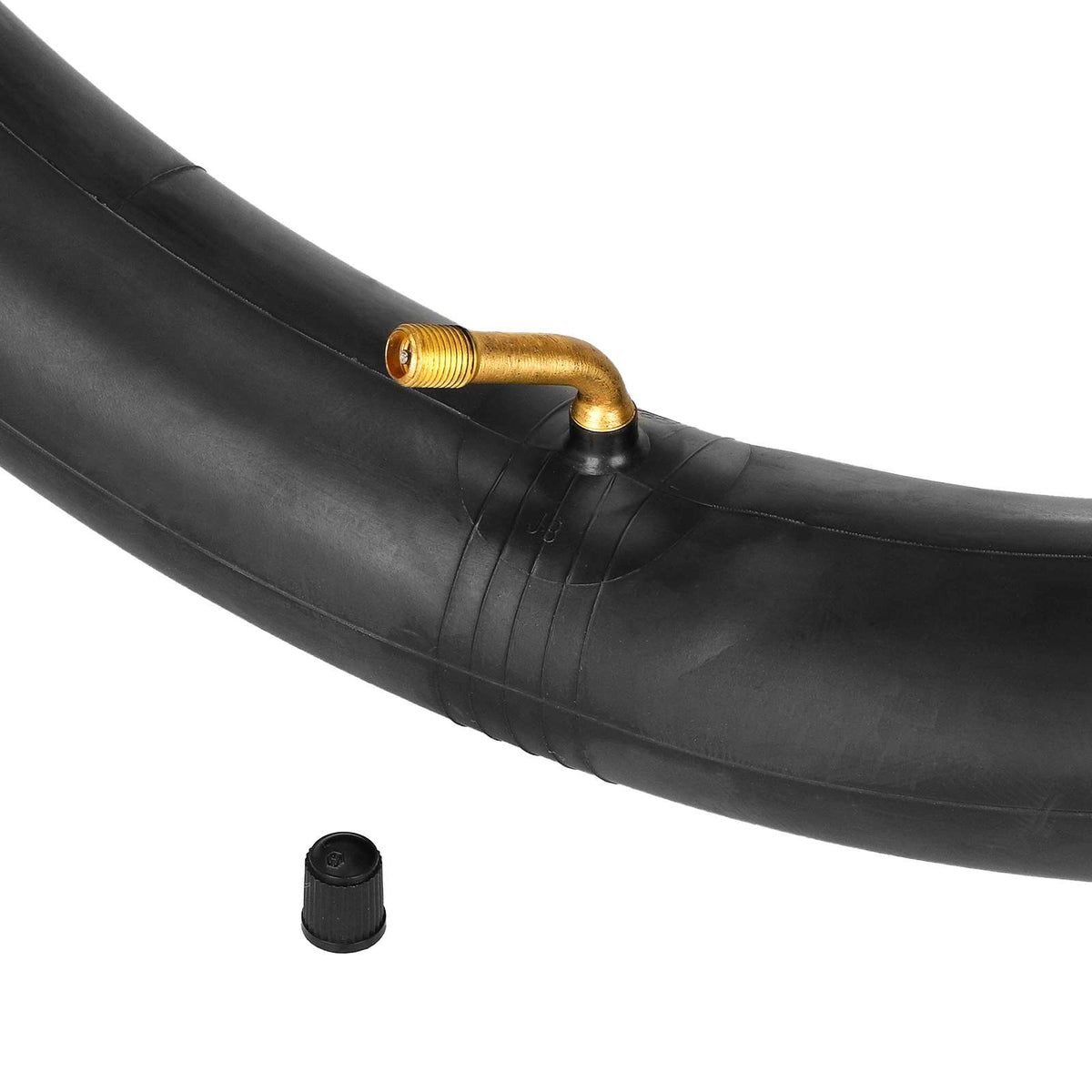 18*2.50 blue stripe outer curved mouth inner tube