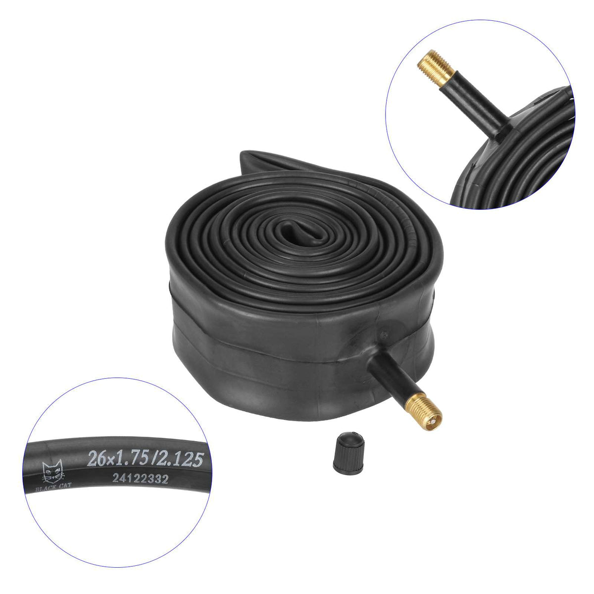 BLACKCAT 26*1.75/2.125 inner tube