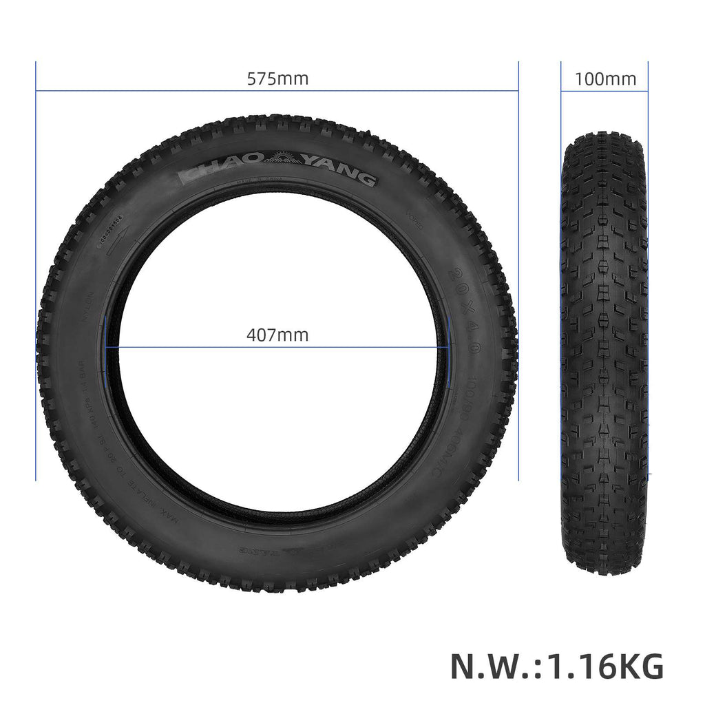Chaoyang 20*4.0 fat outer tire
