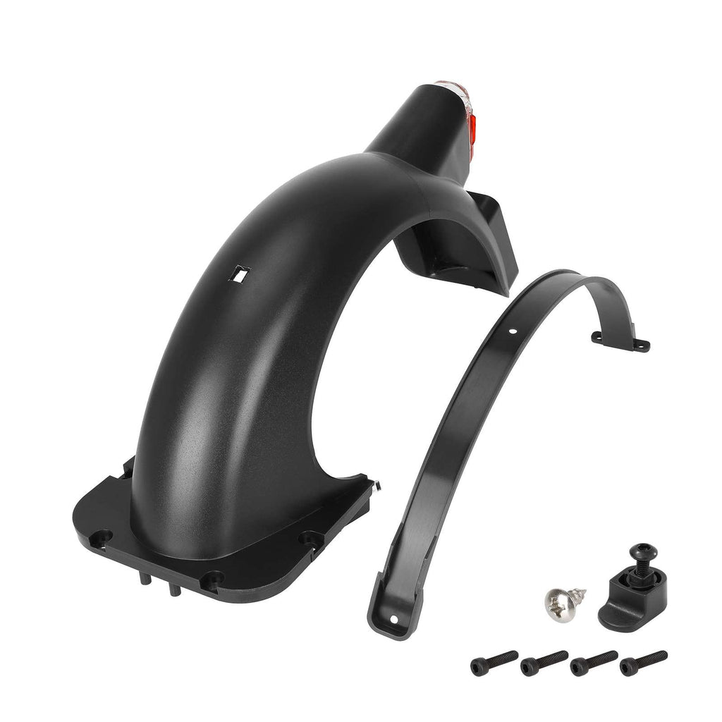 Black Rear fender with light for Max G30D scooter