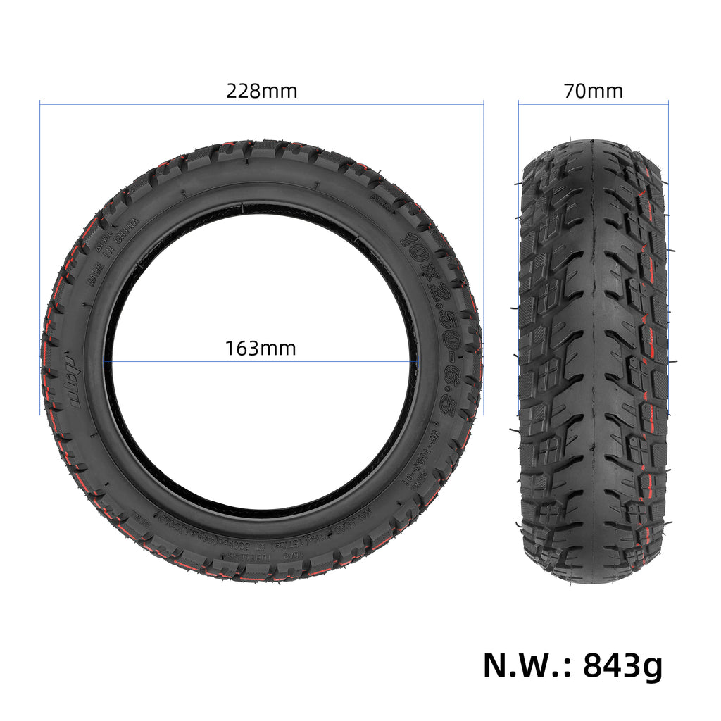 Ulip Self-repairing 10*2.50-6.5 Off-road Tubeless Tire