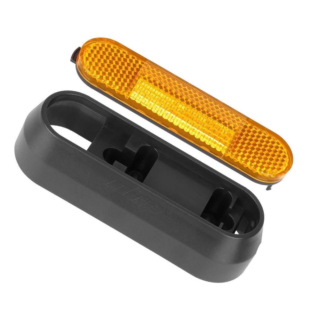 4 pcs reinforced refitting gray decorative shells+yellow reflector bars for MI3 M365 1S Pro Pro2 Lite