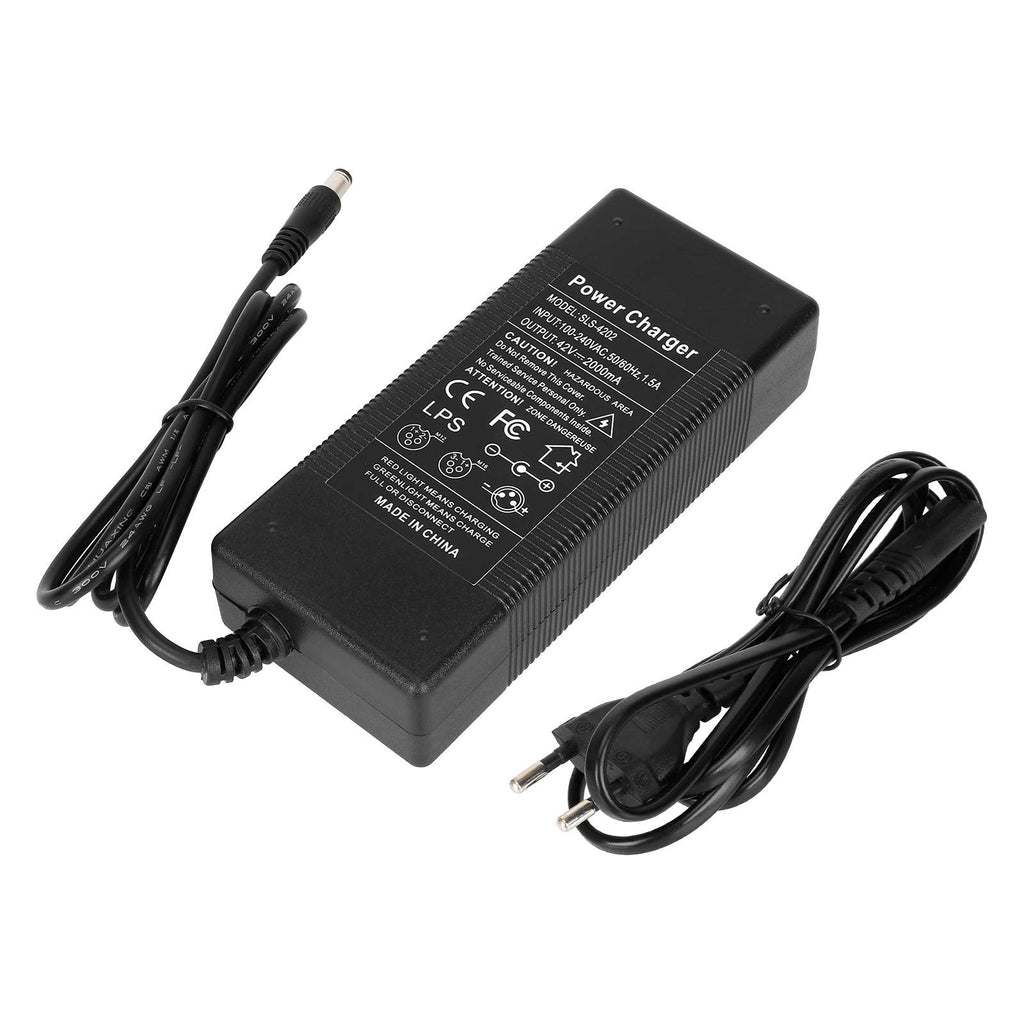 42V2A DC2.1 Charger with 6 pcs adapter cable（EU plug）