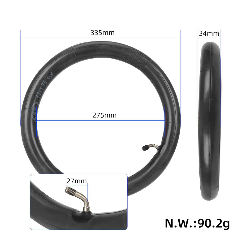 CST 14 *1.75 inner tire with 45 degree outward
