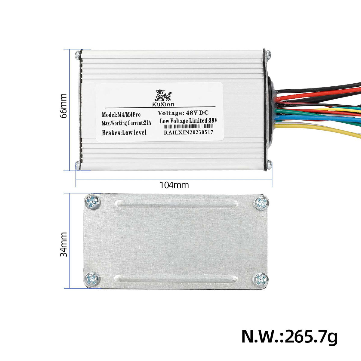 48VDC Mainboard/Controller for for Kukirin M4/M4Pro scooters
